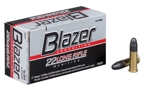 Ammunition Blazer Ammunition Blazer 22LR BLAZER 22LR HS 50/5000 • Model: Blazer